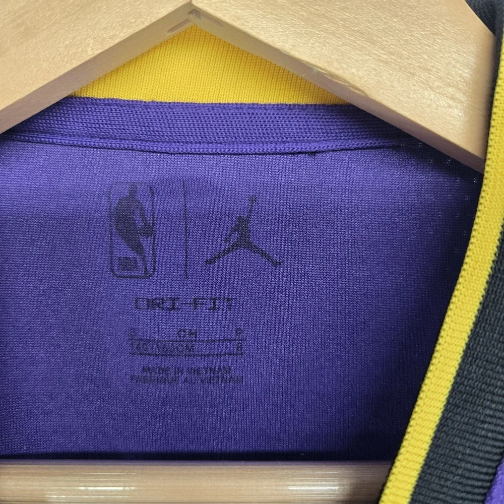 Nike Jordan Los Angeles Lakers Anthony Davis #3 Swingman Jersey Youth Small S